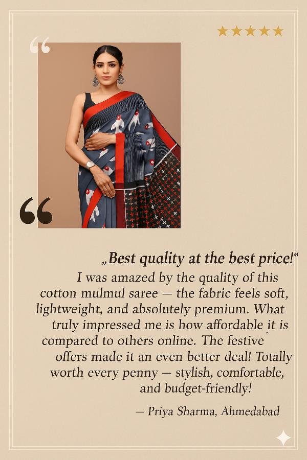 Cotton Saree hot sale review