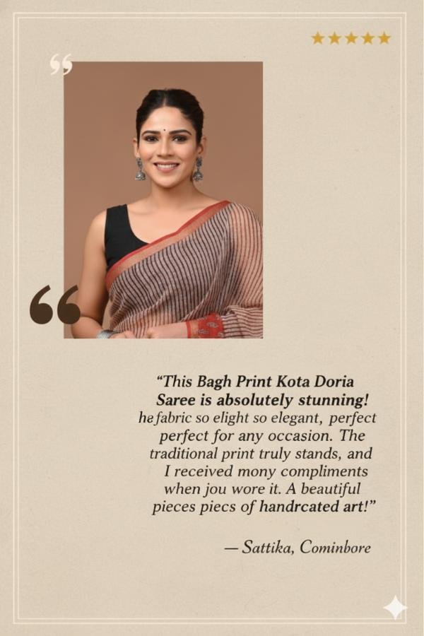 Kota Doria saree review